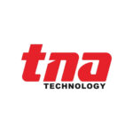 Logotipo da TNA Technology em letras vermelhas estilizadas com a palavra Technology em preto logo abaixo.